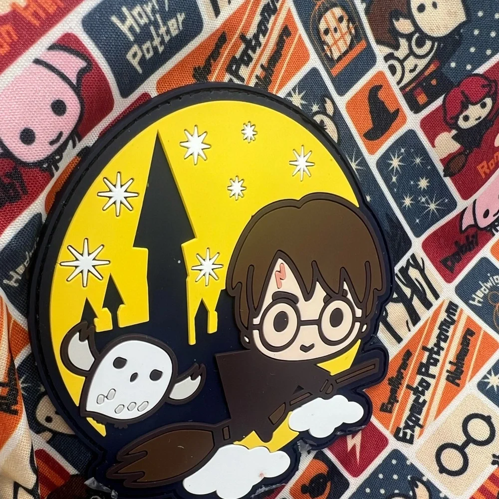 Harry Potter Kids Backpacking Backpack With Lunch Bag - School Bag Boys - 5pc